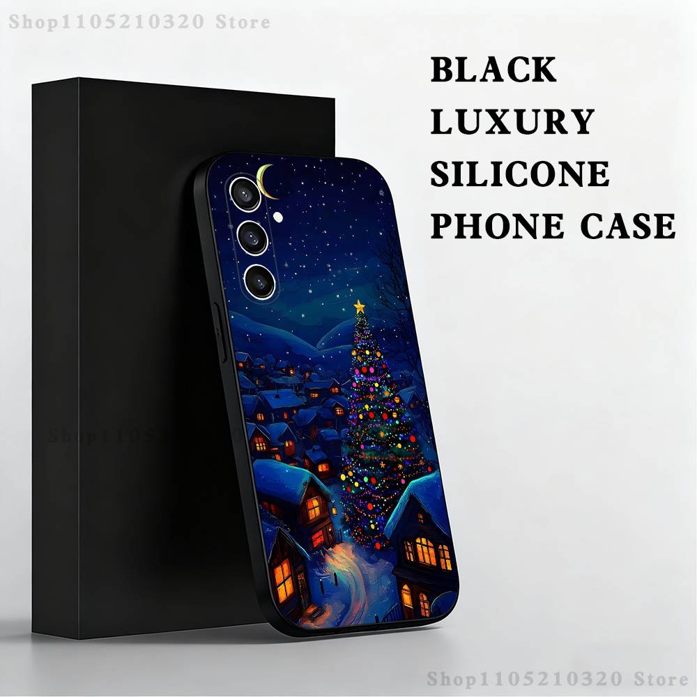 Ins Cartoon Christmas Style Phone Case For Samsung S25,S24,S21,S22,S23,S30,Ultra,S20,Plus,Fe,Lite,Note,10 Black Soft Shell SamsungS10
Ins Cartoon Christmas Style Phone Case For Samsung S25,S24,S21,S22,S23,S30,Ultra,S20,Plus,Fe,Lite,Note,10 Black Soft Shell SamsungS10