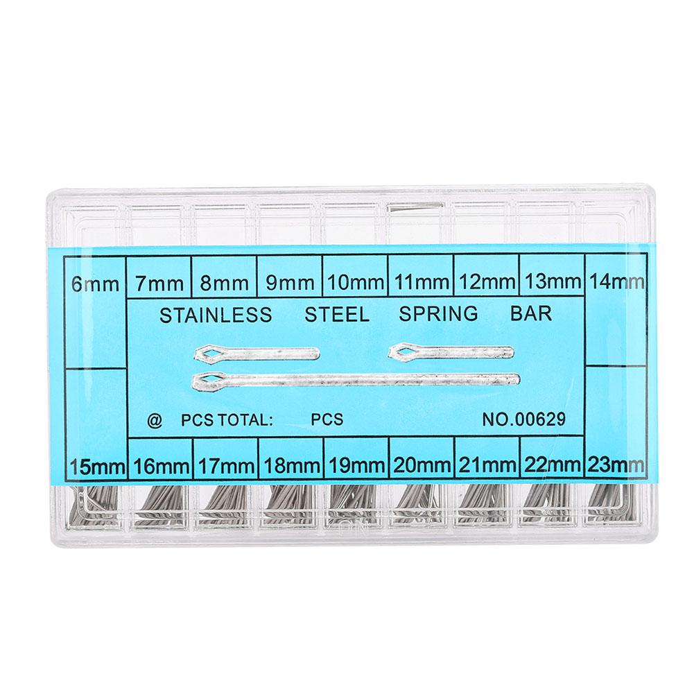 18Sizes Metal Spring Bar Steel Watch Band Linking Pin Strap Connection Accessory 6-23mm чорний
18Sizes Metal Spring Bar Steel Watch Band Linking Pin Strap Connection Accessory 6-23mm чорний