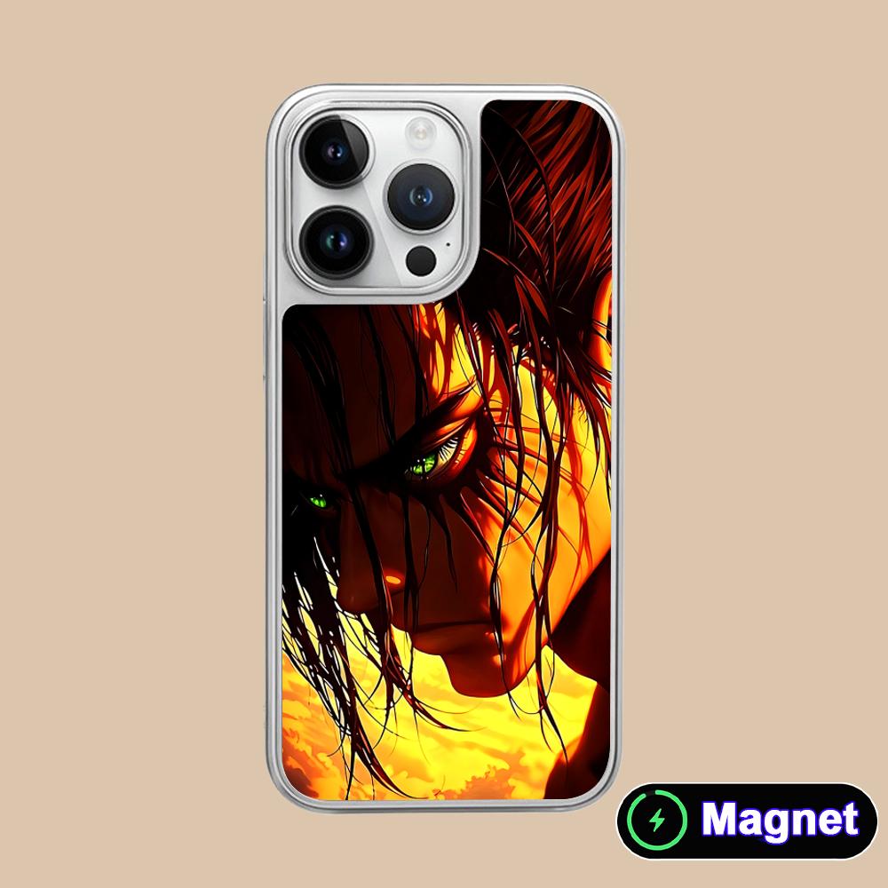 AOT Эрен Йегер Покрытие серебром Чехол для мобильного телефона Magsafe для iPhone 17 16 15 14 13 12 11 Air Pro Max Plus Цветная крышка iPhone 11
AOT Эрен Йегер Покрытие серебром Чехол для мобильного телефона Magsafe для iPhone 17 16 15 14 13 12 11 Air Pro Max Plus Цветная крышка iPhone 11