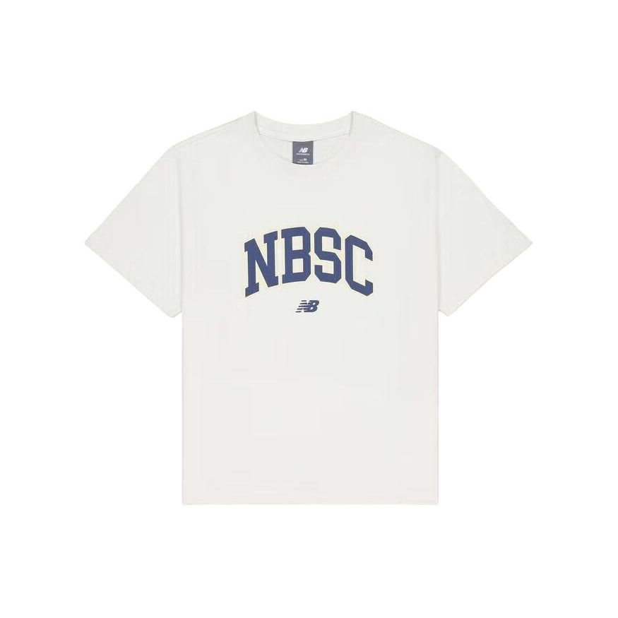 New Balance Alphabet Print Crew Neck Knit Short Sleeve T-Shirt Women Tops White AWT42313-CIC
New Balance Alphabet Print Crew Neck Knit Short Sleeve T-Shirt Women Tops White AWT42313-CIC