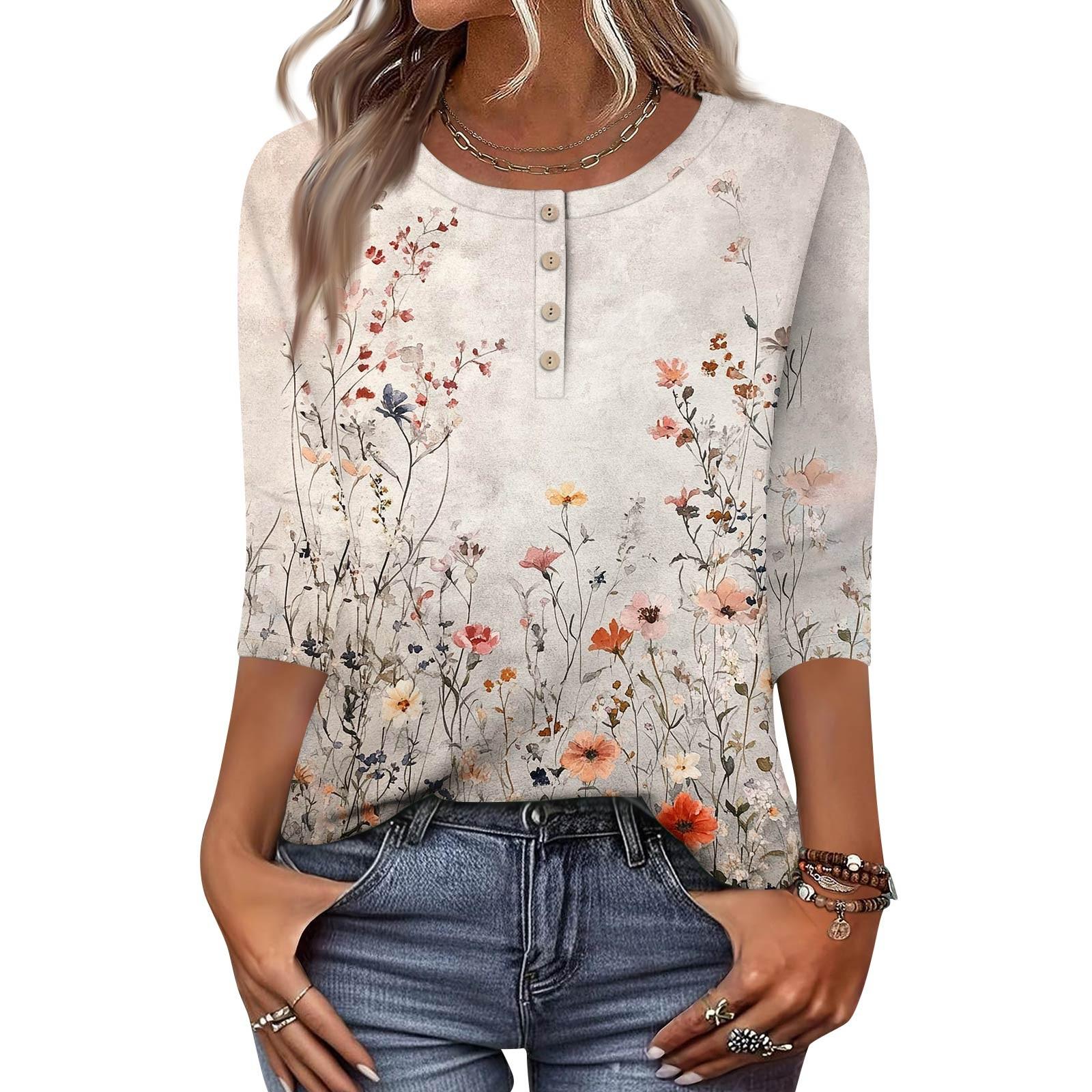 Женская повседневная модная футболка с принтом, круглым вырезом, топ с семью рукавами XL хаки
Женская повседневная модная футболка с принтом, круглым вырезом, топ с семью рукавами XL хаки