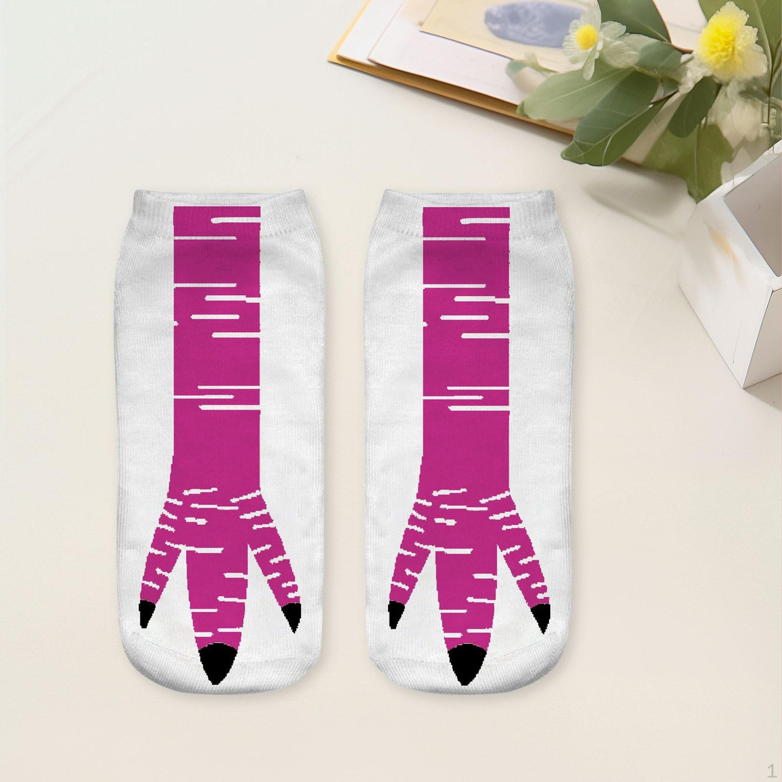 Носки с изображением животных и куриных лапок для особых случаев и подарков 24CM_White Red
Носки с изображением животных и куриных лапок для особых случаев и подарков 24CM_White Red