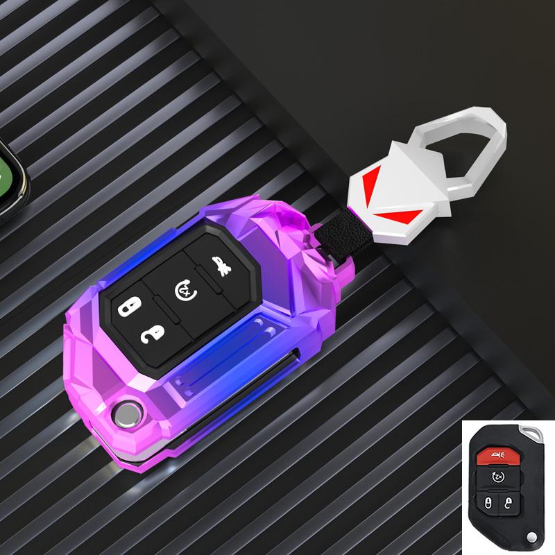Zinc Alloy 2 3 4 Buttons Car Key Case Cover For Jeep Wrangler JL TJ Gladiator JT 2018 2019 Remote Keyless Shell Holder Accessori
Zinc Alloy 2 3 4 Buttons Car Key Case Cover For Jeep Wrangler JL TJ Gladiator JT 2018 2019 Remote Keyless Shell Holder Accessori