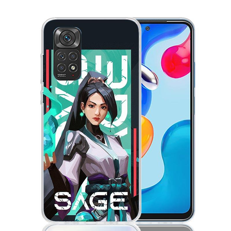 Valorant Sage Phone Case For Xiaomi Redmi Note 13 14 15 Pro Plus 12S 12 14S 11S 11E 10 10S 11 11T 5G 4G Cover Coque Redmi Note 1 Note 15 Pro Plus
Valorant Sage Phone Case For Xiaomi Redmi Note 13 14 15 Pro Plus 12S 12 14S 11S 11E 10 10S 11 11T 5G 4G Cover Coque Redmi Note 1 Note 15 Pro Plus