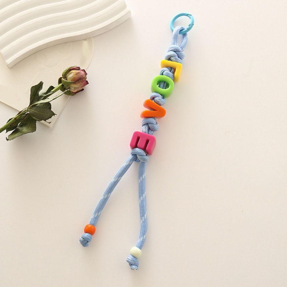 Colorful Mobile Phone Lanyard Lucky Letter Beaded Tassel Pendant Creative Car Keyring Gift Style 8
Colorful Mobile Phone Lanyard Lucky Letter Beaded Tassel Pendant Creative Car Keyring Gift Style 8