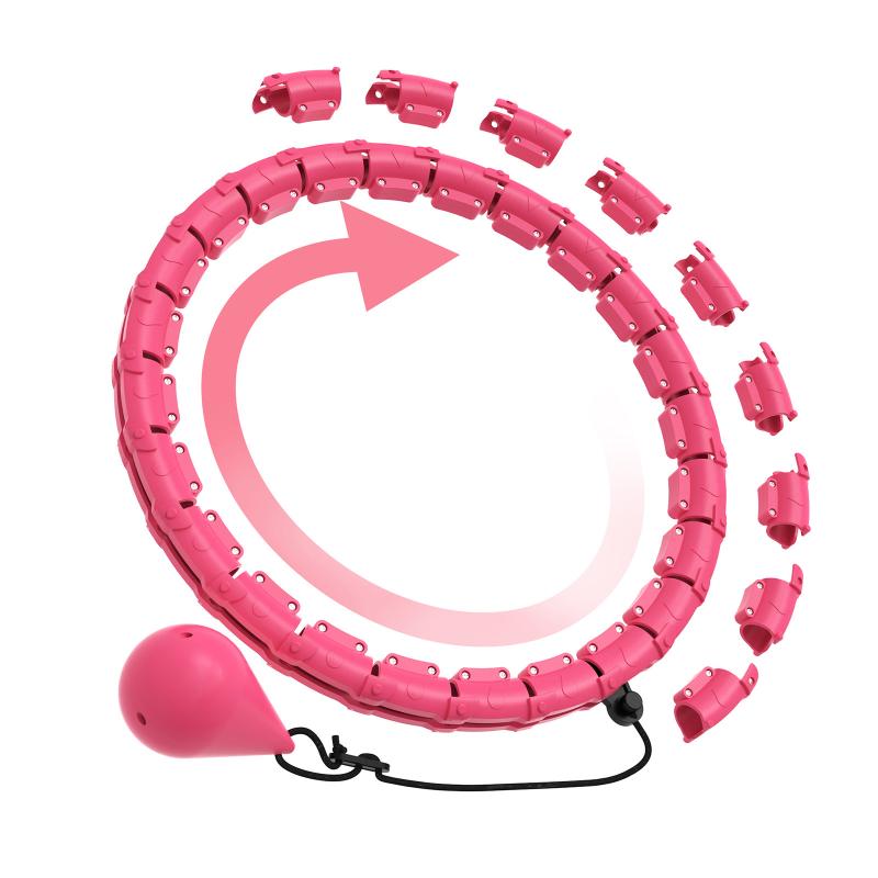 Smart Fitness Hoop Adults Weight Loss Massage Sport Hoops 24 Detachable Links 360° Non Dropping Plus Size розовый
Smart Fitness Hoop Adults Weight Loss Massage Sport Hoops 24 Detachable Links 360° Non Dropping Plus Size розовый