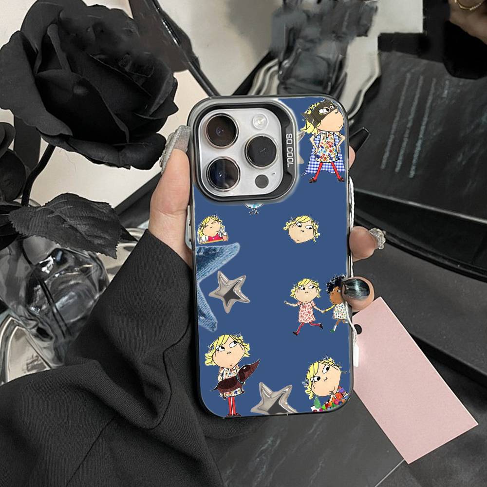 L-Cutting-Fabric Charlie and Lola Cartoon Phone Case For iPhone 17,16,15,14,13,12,Pro MAX Black Matte Shockproof Cover iPhone15plus
L-Cutting-Fabric Charlie and Lola Cartoon Phone Case For iPhone 17,16,15,14,13,12,Pro MAX Black Matte Shockproof Cover iPhone15plus