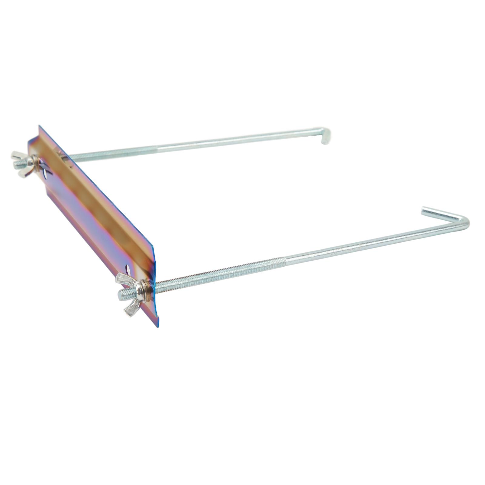 Battery Hold Down Kit Universal Stainless Steel Battery Crossbar with 8.7in Support Rods Burnt Blue
Battery Hold Down Kit Universal Stainless Steel Battery Crossbar with 8.7in Support Rods Burnt Blue