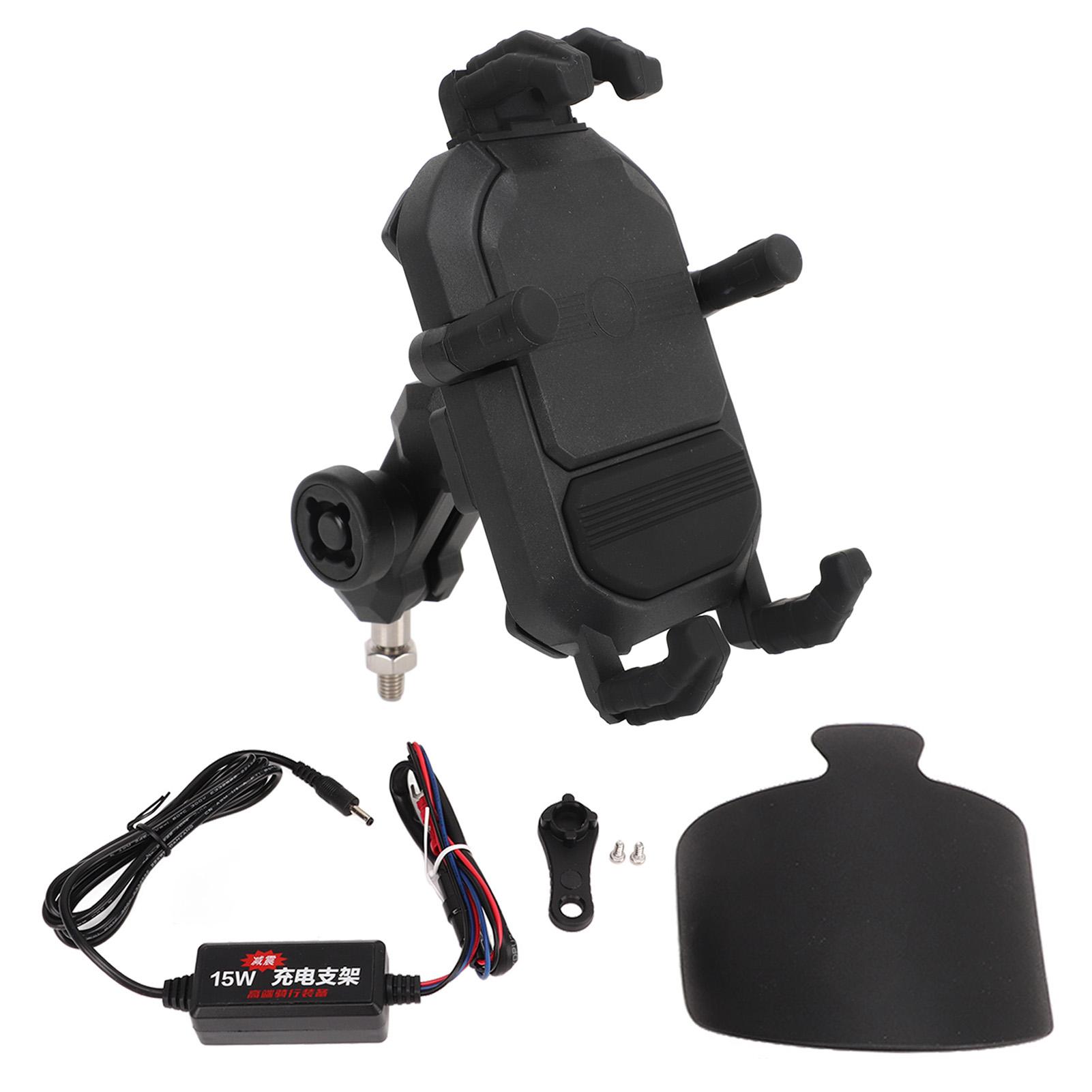 Motorcycle Phone Mount Metal PC Stable Performance Replacement for S1000RR G310R R1250RS 15W 12V
Motorcycle Phone Mount Metal PC Stable Performance Replacement for S1000RR G310R R1250RS 15W 12V