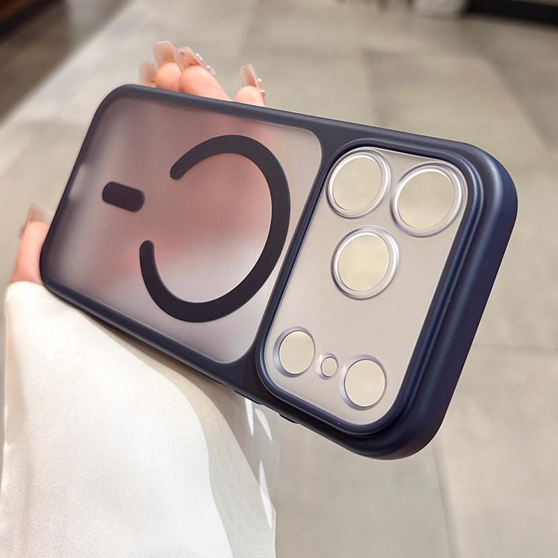 Frosted Clear For Magsafe Camera Protection Case for iPhone Air 17 16 15 14 13 Pro Max Shockproof Bumper Armor Magnetic Cover For iPhone 17
Frosted Clear For Magsafe Camera Protection Case for iPhone Air 17 16 15 14 13 Pro Max Shockproof Bumper Armor Magnetic Cover For iPhone 17