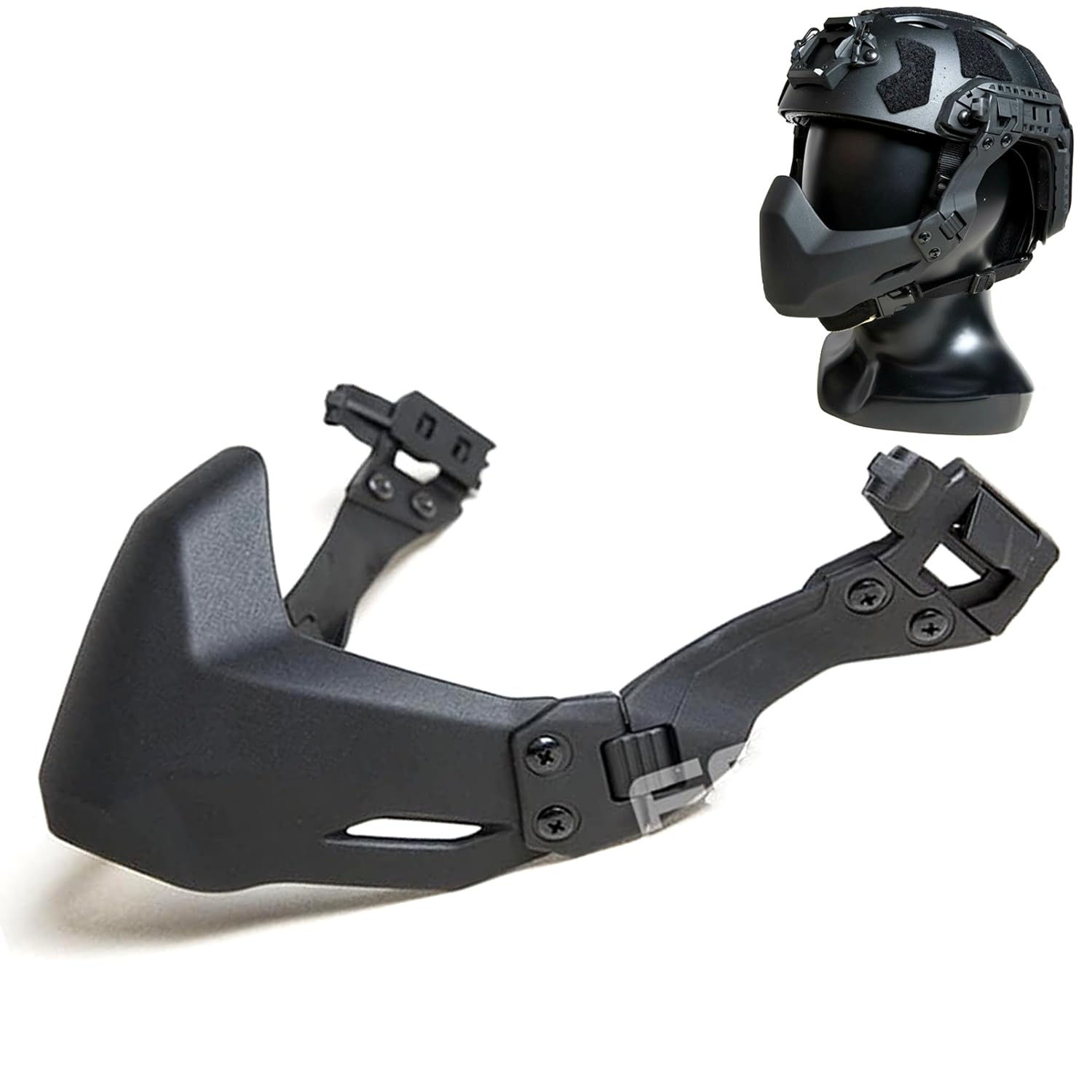 FMA Tactical Airsoft Mask Half Face Mask Тактичний шолом Airsoft Protective Mask Folding Half Seal Mask for CS Game Cosplay (B, Чорний) чорний
FMA Tactical Airsoft Mask Half Face Mask Тактичний шолом Airsoft Protective Mask Folding Half Seal Mask for CS Game Cosplay (B, Чорний) чорний