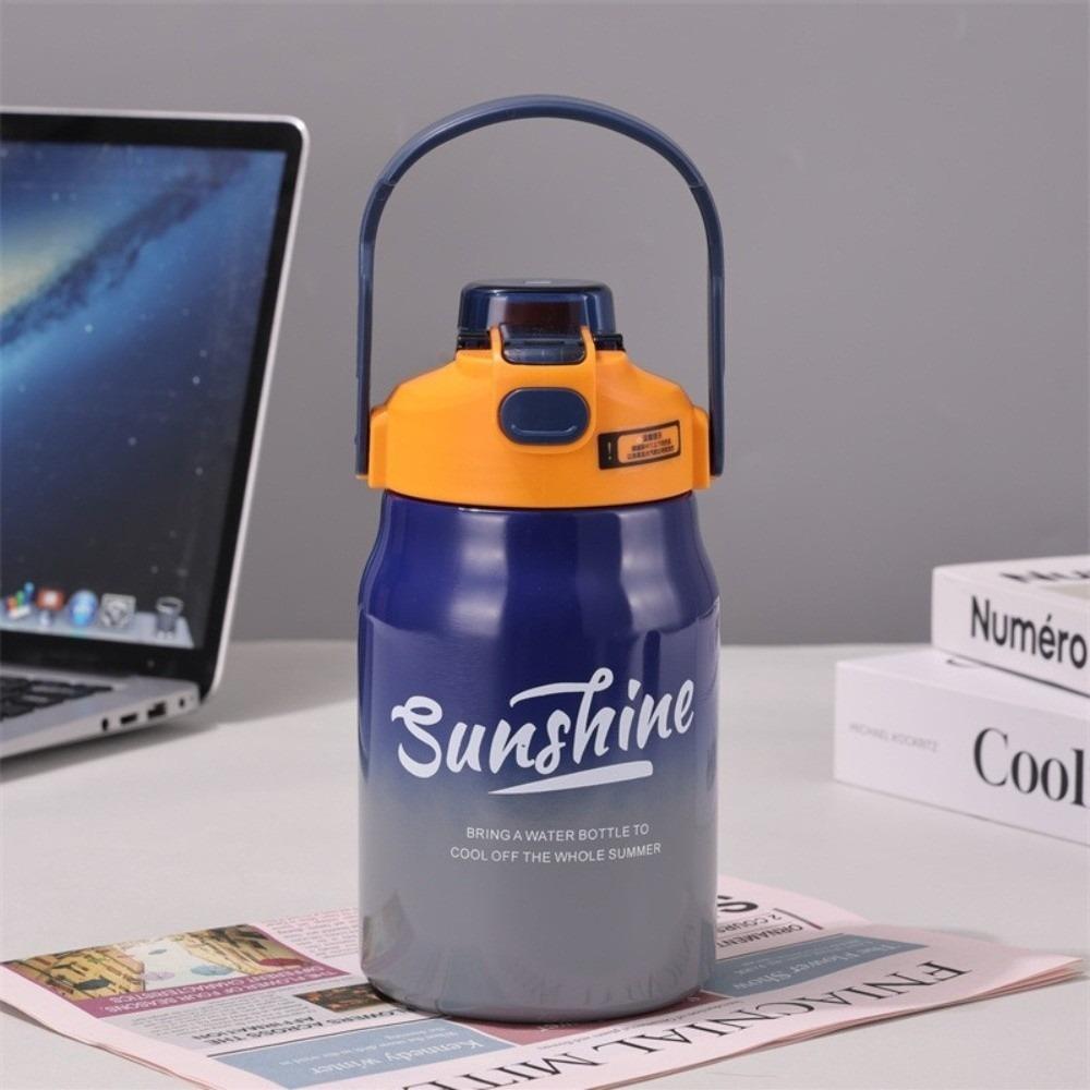 Insulated Water Bottles 316 Stainless Steel Vacuum Mug High-quality Sports Kettle for Women Men 1000ml сірий/синій
Insulated Water Bottles 316 Stainless Steel Vacuum Mug High-quality Sports Kettle for Women Men 1000ml сірий/синій