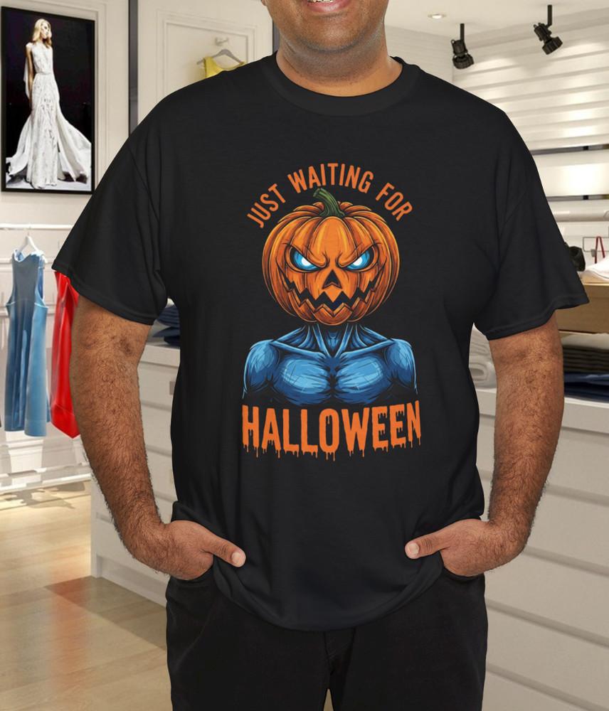 Spooky Pumpkin Just Waiting for Halloween Skeleton Scary T-Shirt S
Spooky Pumpkin Just Waiting for Halloween Skeleton Scary T-Shirt S