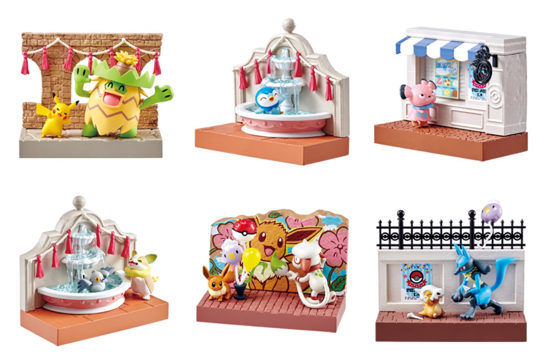 Pokemon Town 2 Festival Corner BOX продукт 6 видов 6 штук Candy Re-ment игрушки/жвачка
Pokemon Town 2 Festival Corner BOX продукт 6 видов 6 штук Candy Re-ment игрушки/жвачка