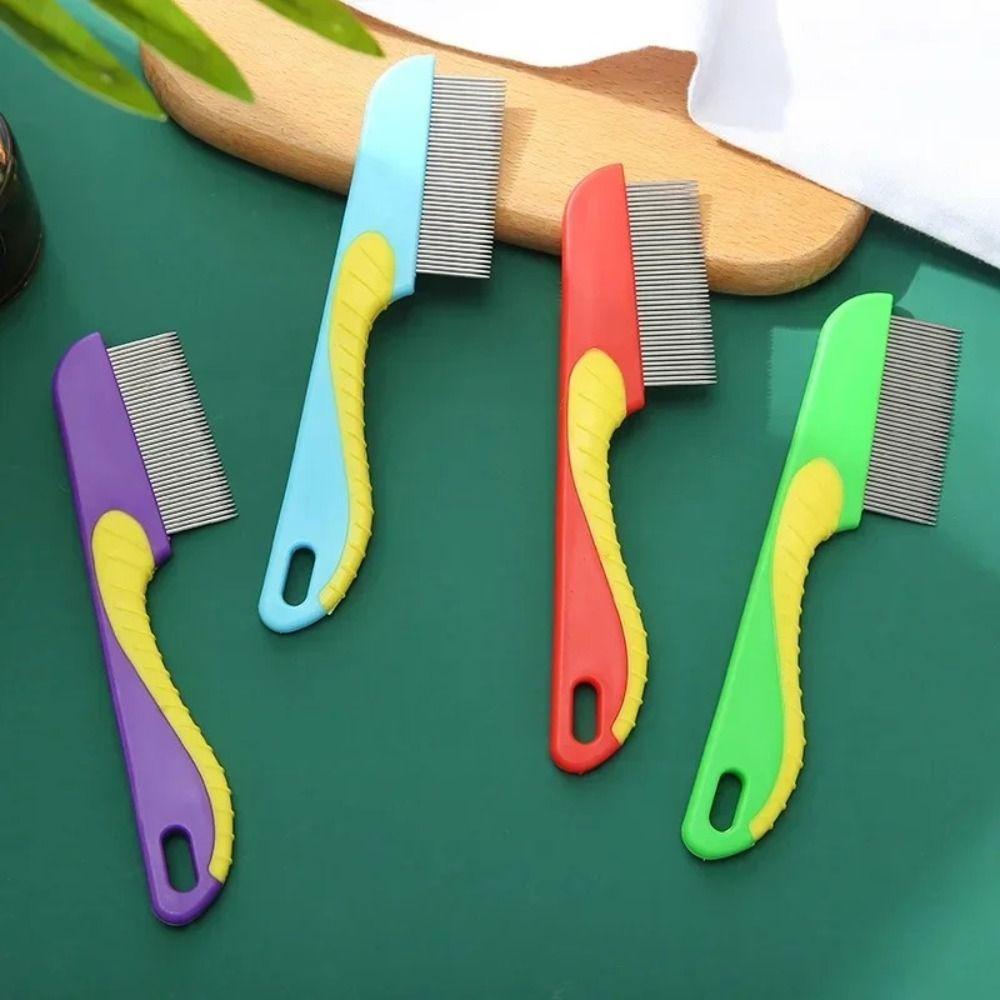 Seahorse Shape Pet Hair Comb Stainless Steel Lice Comb Pet Hair Accessories Dog Flea Comb Massage rose-S
Seahorse Shape Pet Hair Comb Stainless Steel Lice Comb Pet Hair Accessories Dog Flea Comb Massage rose-S