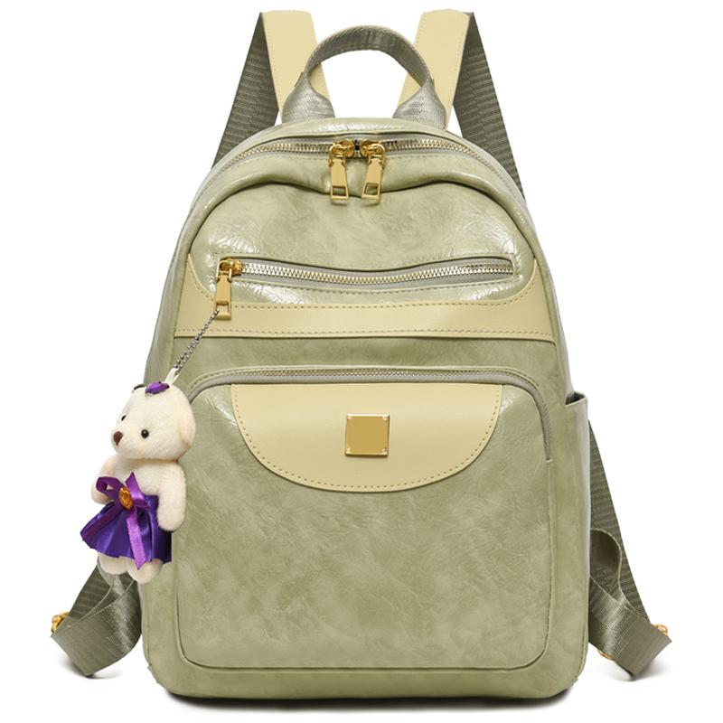 Women s PU Backpack Large Capacity Outdoor Backpack зелений
Women s PU Backpack Large Capacity Outdoor Backpack зелений