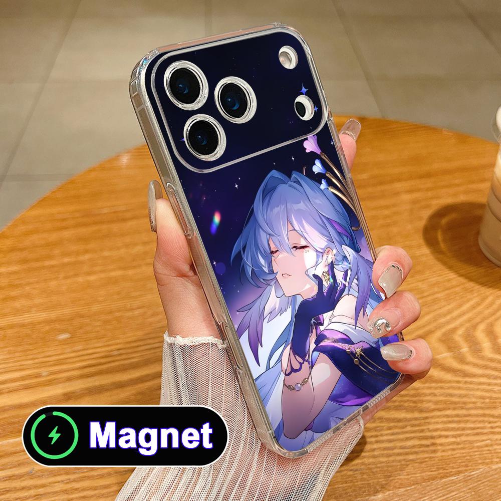 HSR Robin Clear TPU Magsafe Mobile Phone Case for iPhone 17 16 15 14 13 12 11 Air Pro Max Plus Mini Colorful Cover iPhone 11 Pro Max
HSR Robin Clear TPU Magsafe Mobile Phone Case for iPhone 17 16 15 14 13 12 11 Air Pro Max Plus Mini Colorful Cover iPhone 11 Pro Max