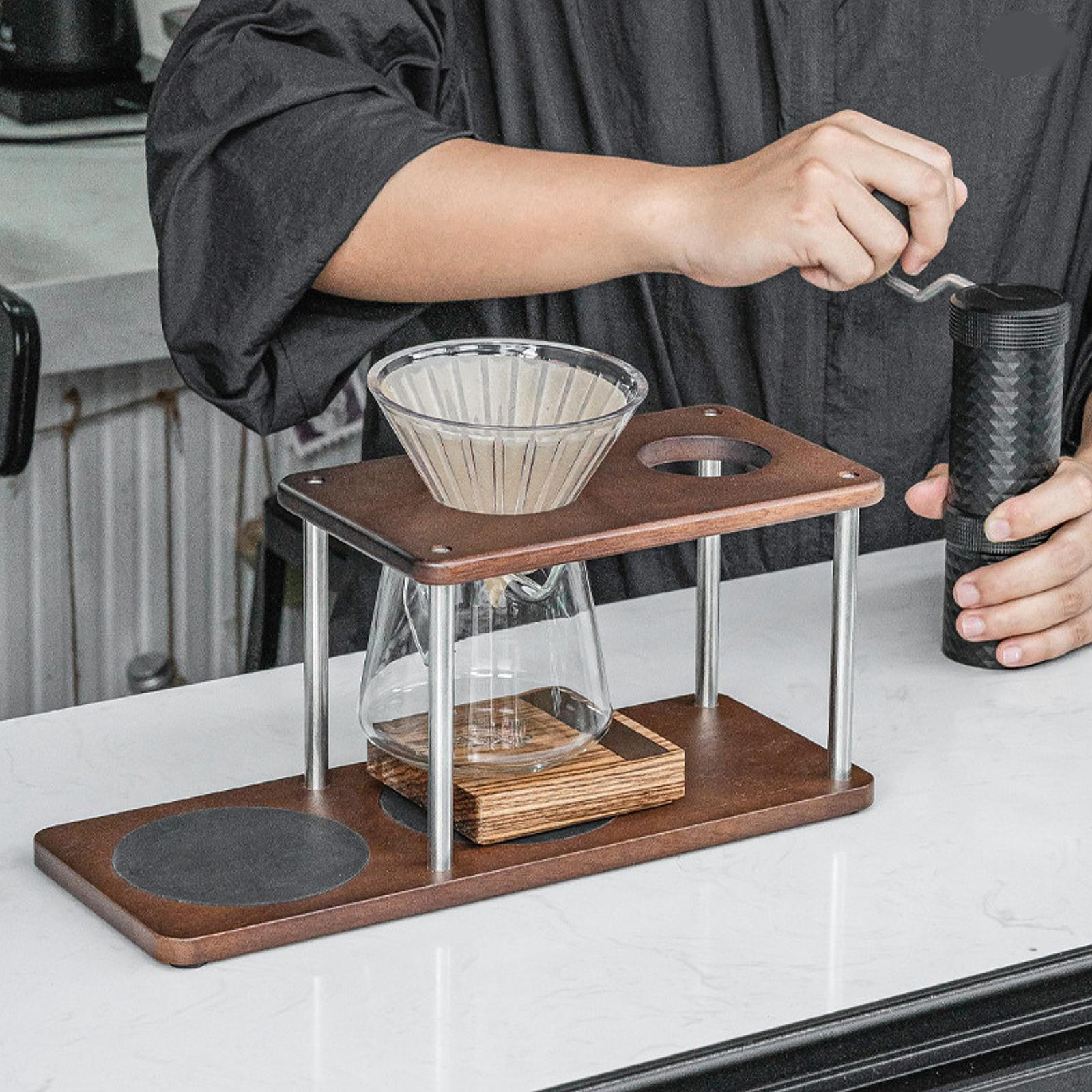 Подставка для кофемашины Pour Over Coffee Station, многоразовая, с декоративным основанием, многофункциональная стойка
Подставка для кофемашины Pour Over Coffee Station, многоразовая, с декоративным основанием, многофункциональная стойка