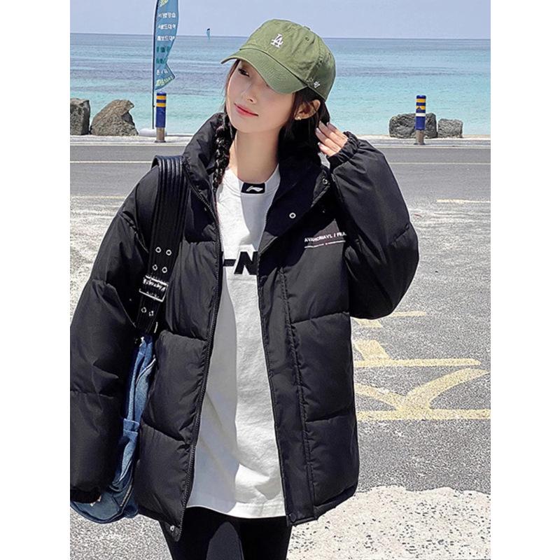 Women s 2024 Winter College Style Stand-Up Collar Cotton Jacket - Korean Version, Simple, Versatile, and Stylish S
Women s 2024 Winter College Style Stand-Up Collar Cotton Jacket - Korean Version, Simple, Versatile, and Stylish S
