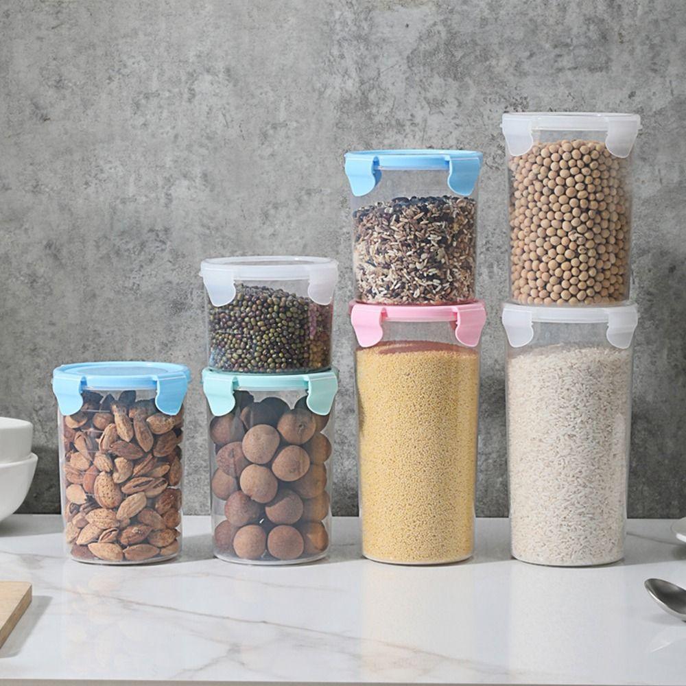 Plastic Food Storage Box Transparent Dried Fruit Storage Containers Multigrain Tank Kitchen
Plastic Food Storage Box Transparent Dried Fruit Storage Containers Multigrain Tank Kitchen