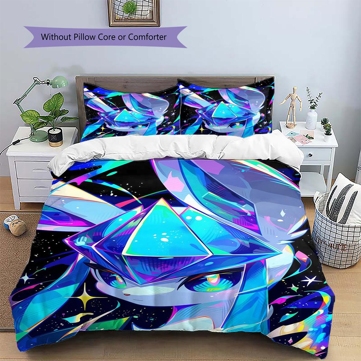 CartoonPokemon Patterned Pillowcase & Duvet Cover Set Premium Bedding for Bedroom Decor Special Gift.-TING 135x200cm
CartoonPokemon Patterned Pillowcase & Duvet Cover Set Premium Bedding for Bedroom Decor Special Gift.-TING 135x200cm