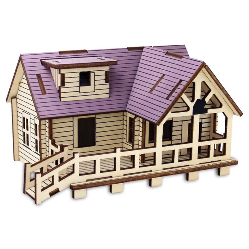 Деревянный 3D DIY Пазл Кабина: Игрушка Модель Виллы Мечты
Деревянный 3D DIY Пазл Кабина: Игрушка Модель Виллы Мечты