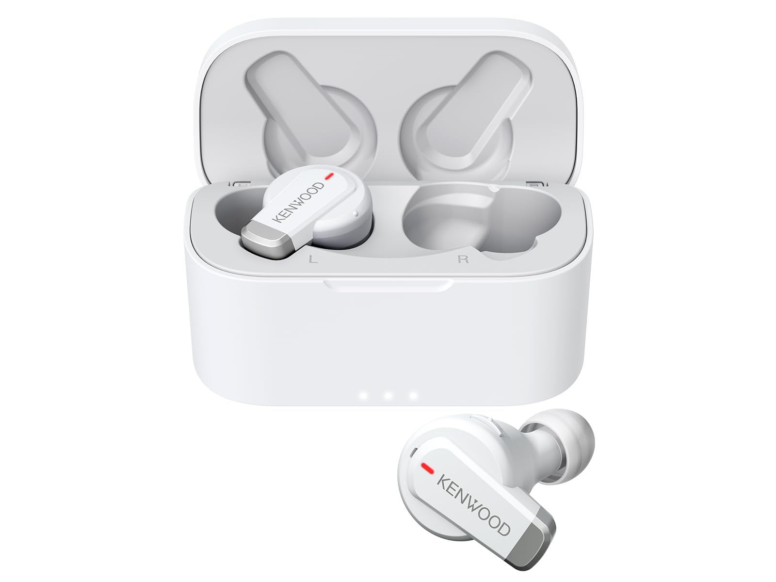 JVC Kenwood Бездротові навушники Шумопоглинання Bluetooth Білий До 21 години Відтворення Захоплення звуку на вулиці Низька затримка Наклейка KH-BIZ70T-WA
JVC Kenwood Бездротові навушники Шумопоглинання Bluetooth Білий До 21 години Відтворення Захоплення звуку на вулиці Низька затримка Наклейка KH-BIZ70T-WA