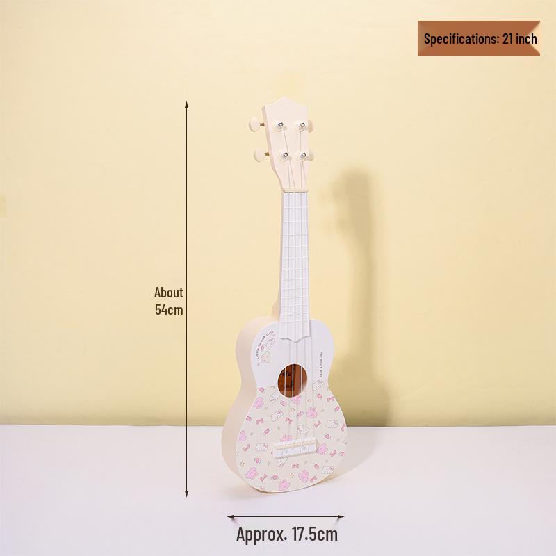 Beginner Ukulele for Students - Cute Cartoon Bear & Rabbit Design, High-Quality Starter Instrument for All Genders
Beginner Ukulele for Students - Cute Cartoon Bear & Rabbit Design, High-Quality Starter Instrument for All Genders