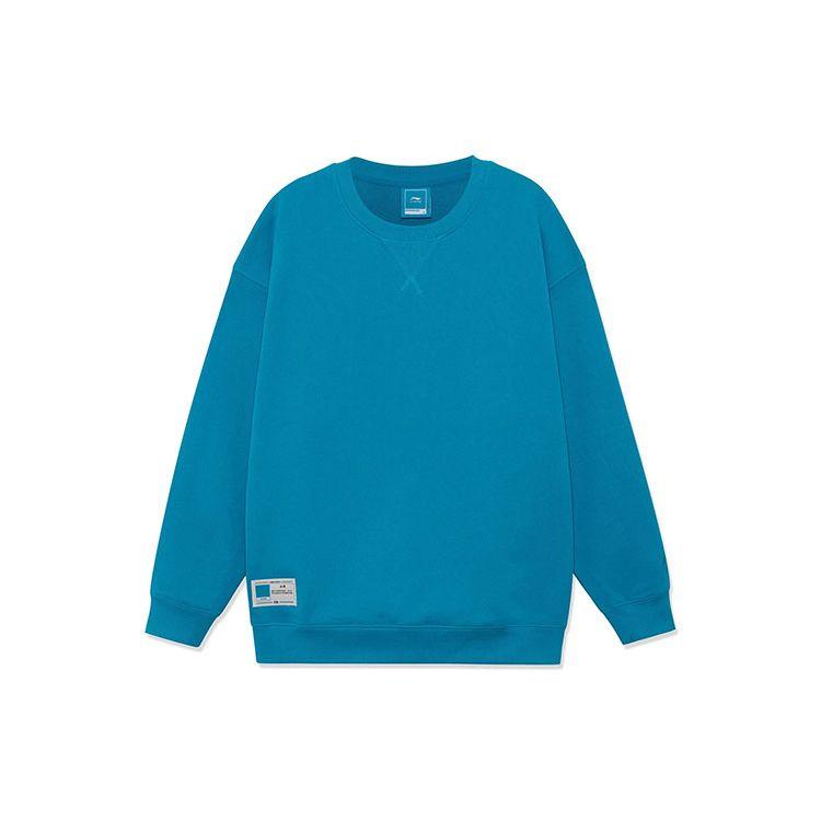 Li Ning Sports Fashion Series Solid Color Pullover Long Sleeve Sweatshirt Unisex sweatshirt Jade-Blue AWDR863-4 XL
Li Ning Sports Fashion Series Solid Color Pullover Long Sleeve Sweatshirt Unisex sweatshirt Jade-Blue AWDR863-4 XL