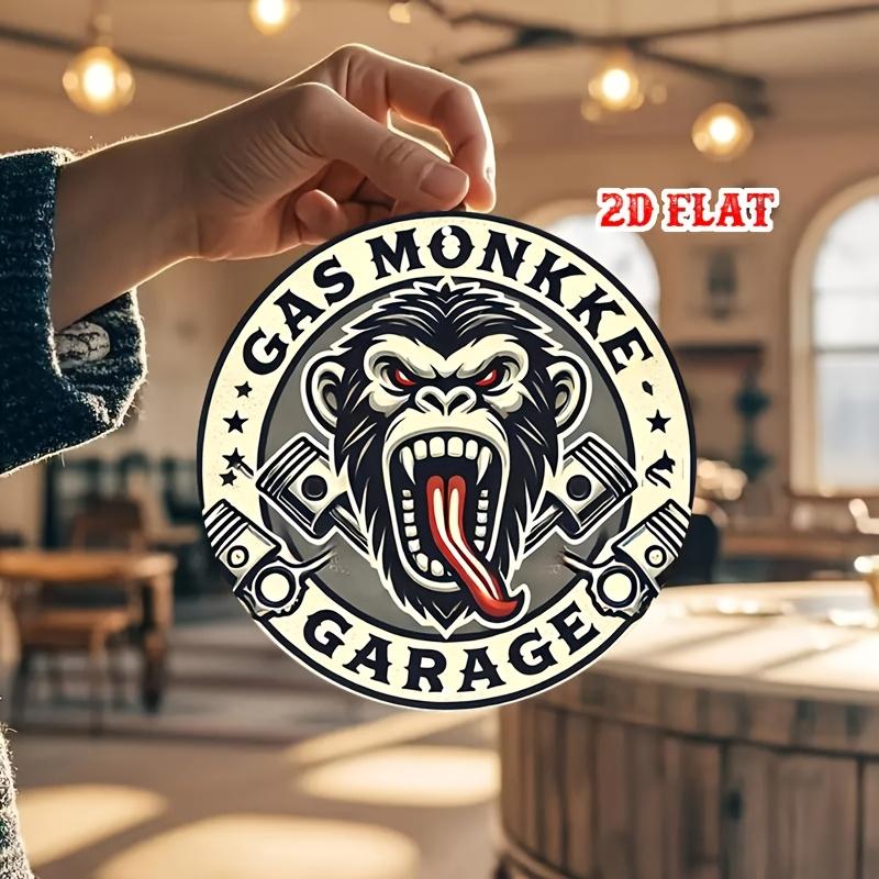 Винтажная металлическая круглая жестяная табличка Gas Monkey Garage Агрессивная обезьяна с поршнями Автомобильная тематика Декор стены для гаража 20x20cm(8x8inch)
Винтажная металлическая круглая жестяная табличка Gas Monkey Garage Агрессивная обезьяна с поршнями Автомобильная тематика Декор стены для гаража 20x20cm(8x8inch)