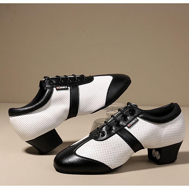 Genuine Leather Latin Dance Shoes for Women Men Soft Sole International Standard Dancing Shoes Tango Salsa Party Shoes Heeled 3.5cm 34 чёрный/белый
Genuine Leather Latin Dance Shoes for Women Men Soft Sole International Standard Dancing Shoes Tango Salsa Party Shoes Heeled 3.5cm 34 чёрный/белый