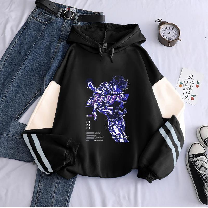 Hot Anime JoJo s Bizarre Adventure Joseph Joestar Cool Printed Hooded Men Women Hoodies Patchwork Pullover Harajuku Sweatshirt 4XL чорний
Hot Anime JoJo s Bizarre Adventure Joseph Joestar Cool Printed Hooded Men Women Hoodies Patchwork Pullover Harajuku Sweatshirt 4XL чорний