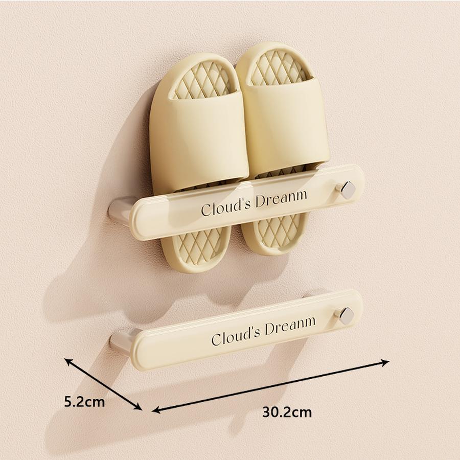 Wall-Mounted Towel Rack Toilet Bathroom Shelf Holder with Adhesive - No Drilling 30.2*3.6*5.2cm кремовый
Wall-Mounted Towel Rack Toilet Bathroom Shelf Holder with Adhesive - No Drilling 30.2*3.6*5.2cm кремовый