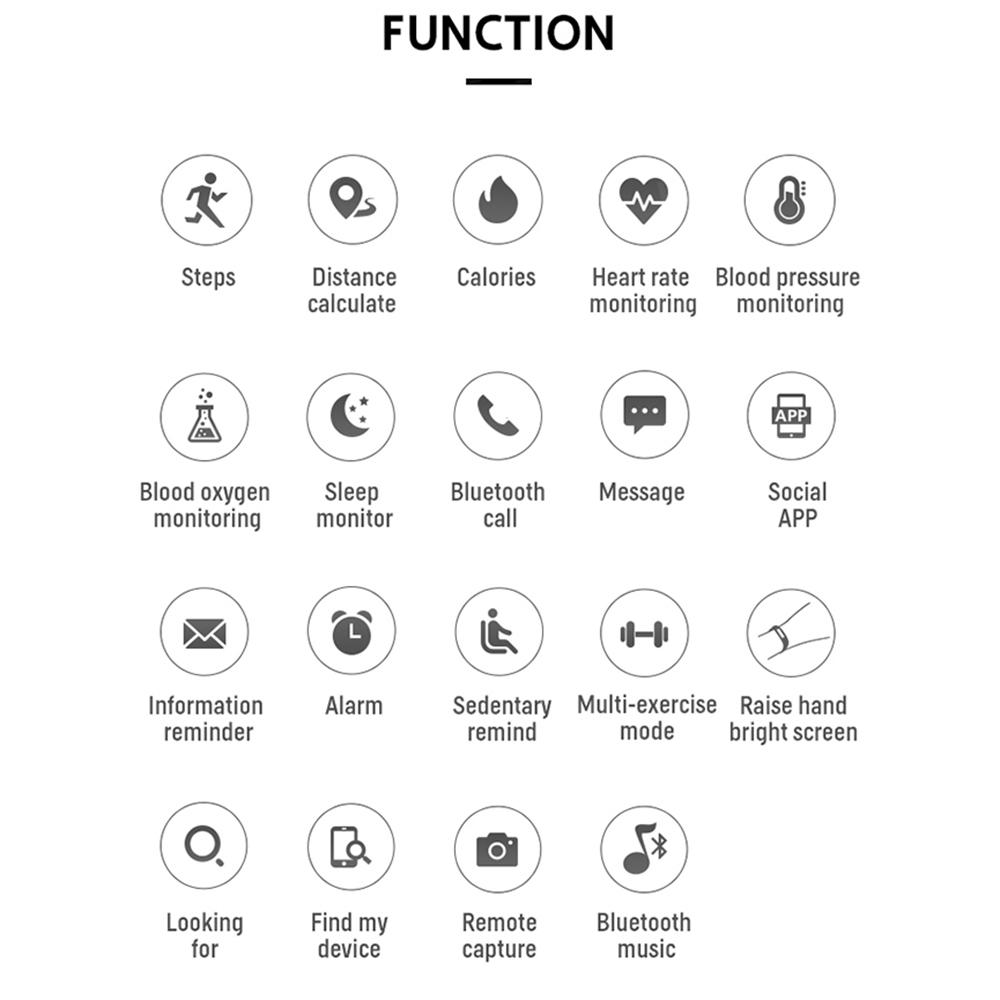 H13 Square Screen Bluetooth-compatible Call Sports Watch Heart Rate Sleep Monitoring Smart Wristband Black
H13 Square Screen Bluetooth-compatible Call Sports Watch Heart Rate Sleep Monitoring Smart Wristband Black