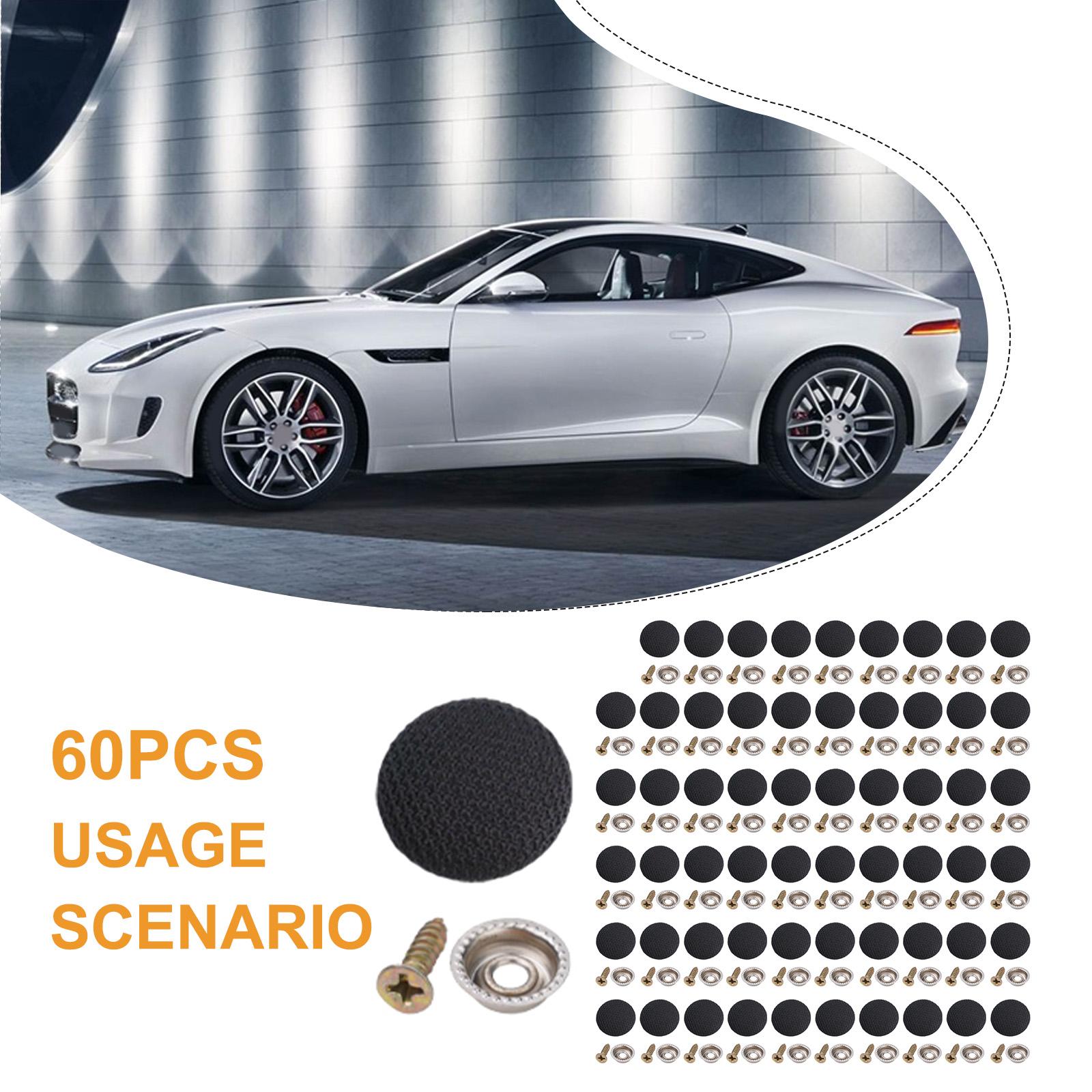 Car Roof Buckle Repair Set of 60 Pieces with Pins and Screws for Headliner Snap Rivet Fixing and Sagging Roof Prevention China Mainland
Car Roof Buckle Repair Set of 60 Pieces with Pins and Screws for Headliner Snap Rivet Fixing and Sagging Roof Prevention China Mainland