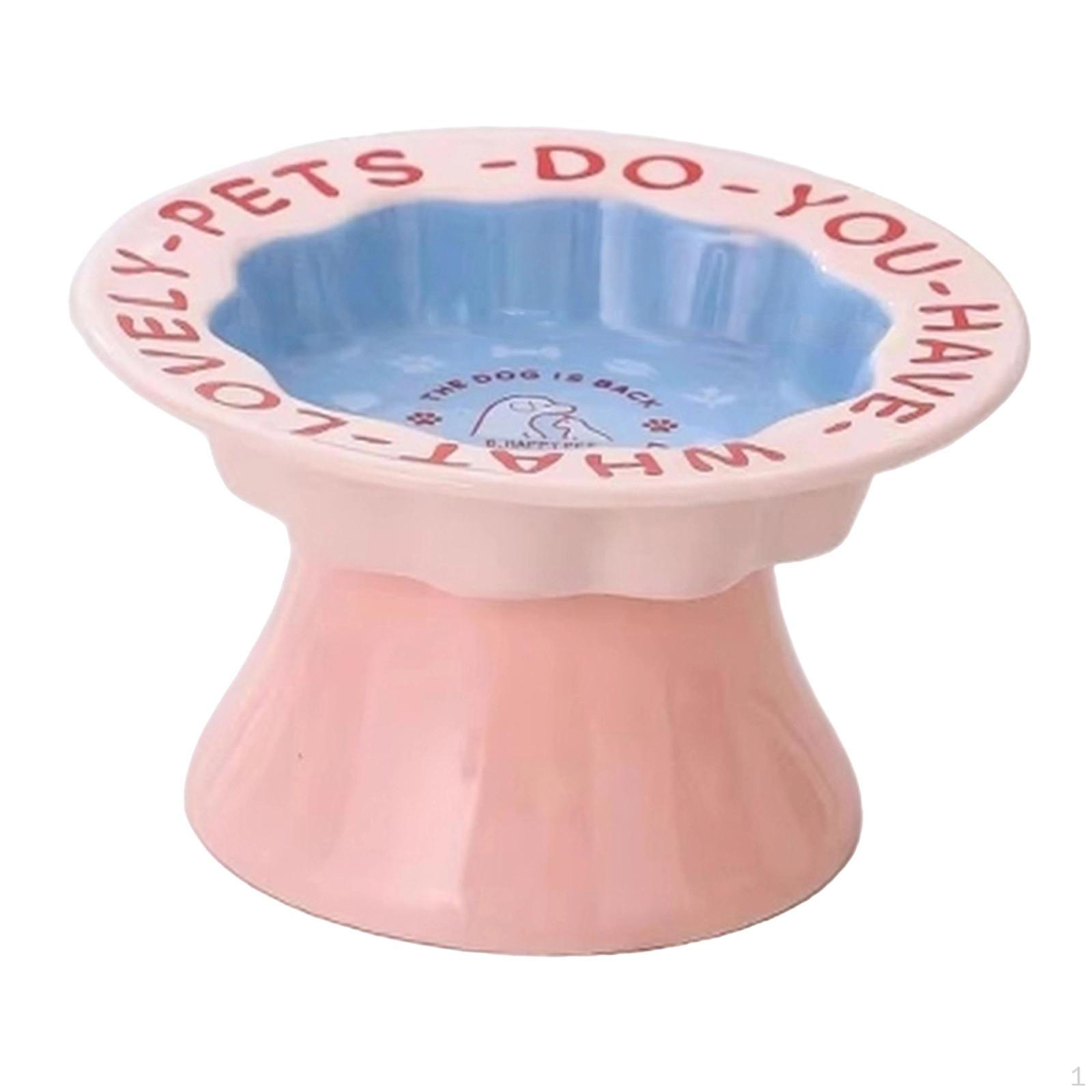 Cat Bowl, Pet Feeder, Easy to Clean, Modern, Shallow, Waterer for Kittens And Senior рожевий
Cat Bowl, Pet Feeder, Easy to Clean, Modern, Shallow, Waterer for Kittens And Senior рожевий