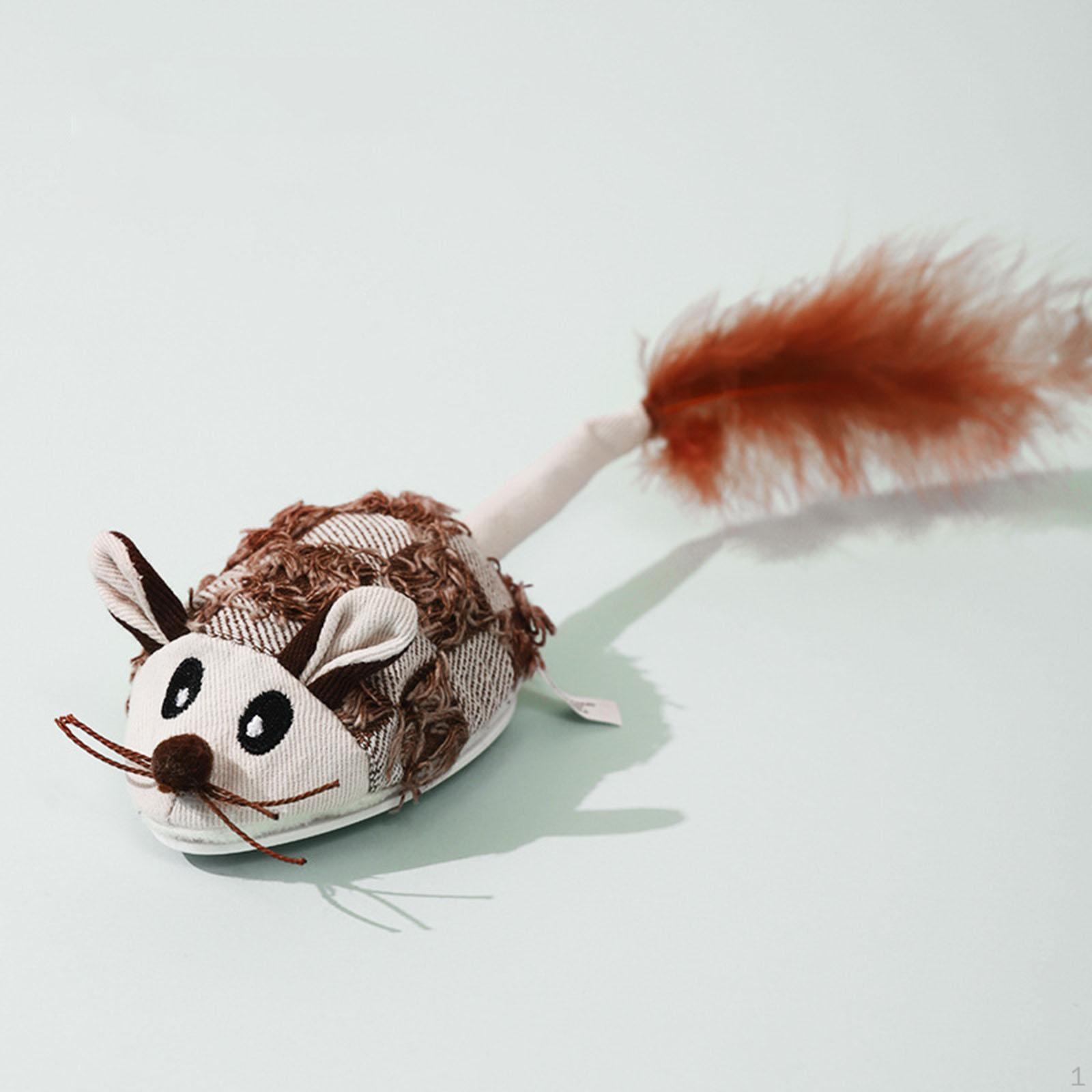 Активируемая электрическим движением мышь, игрушка, интерактивная игрушка для кошек, автоматические движущиеся мыши в помещении и на открытом воздухе коричневый
Активируемая электрическим движением мышь, игрушка, интерактивная игрушка для кошек, автоматические движущиеся мыши в помещении и на открытом воздухе коричневый