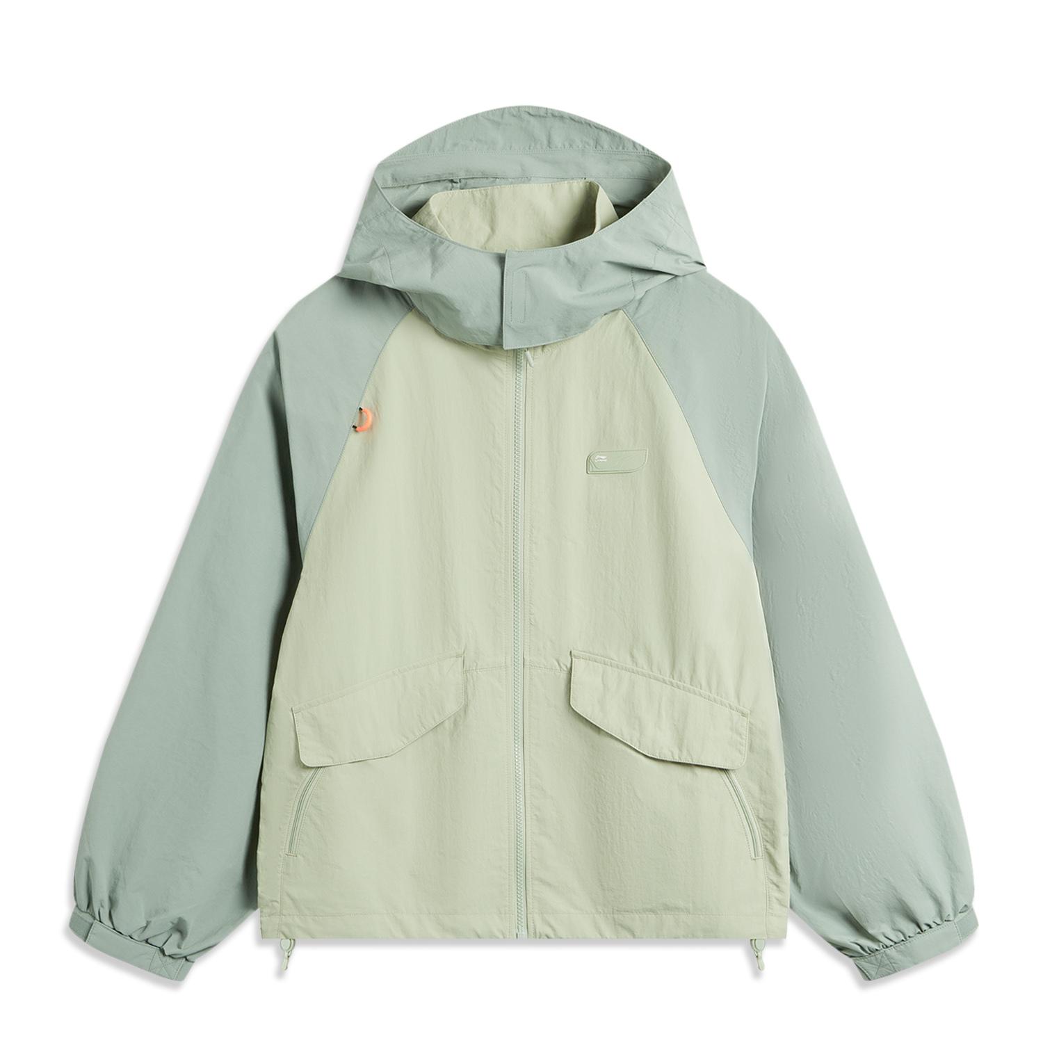 Li-Ning Comfortable Simple Hooded Zipper Casual Loose Color Block Windbreaker Women outerwear Desert-Green AFDU532-1 XL
Li-Ning Comfortable Simple Hooded Zipper Casual Loose Color Block Windbreaker Women outerwear Desert-Green AFDU532-1 XL