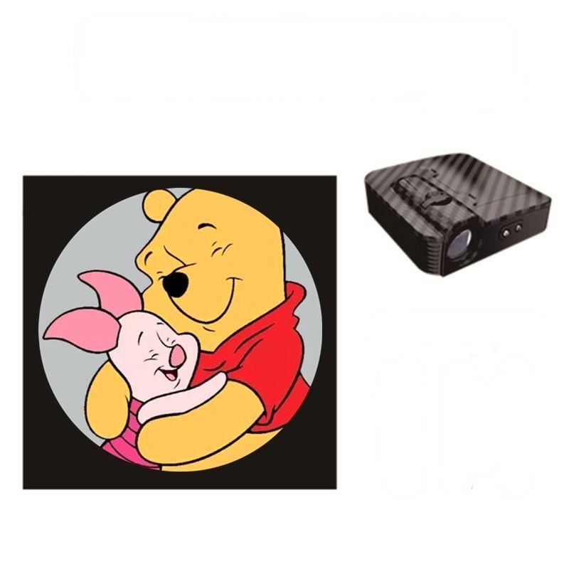 Winnie the Pooh Cartoon Animation Car Wireless Welcome Lamp Fashion Personalized Car HD Induction Projector Lamp Car Decoration
Winnie the Pooh Cartoon Animation Car Wireless Welcome Lamp Fashion Personalized Car HD Induction Projector Lamp Car Decoration