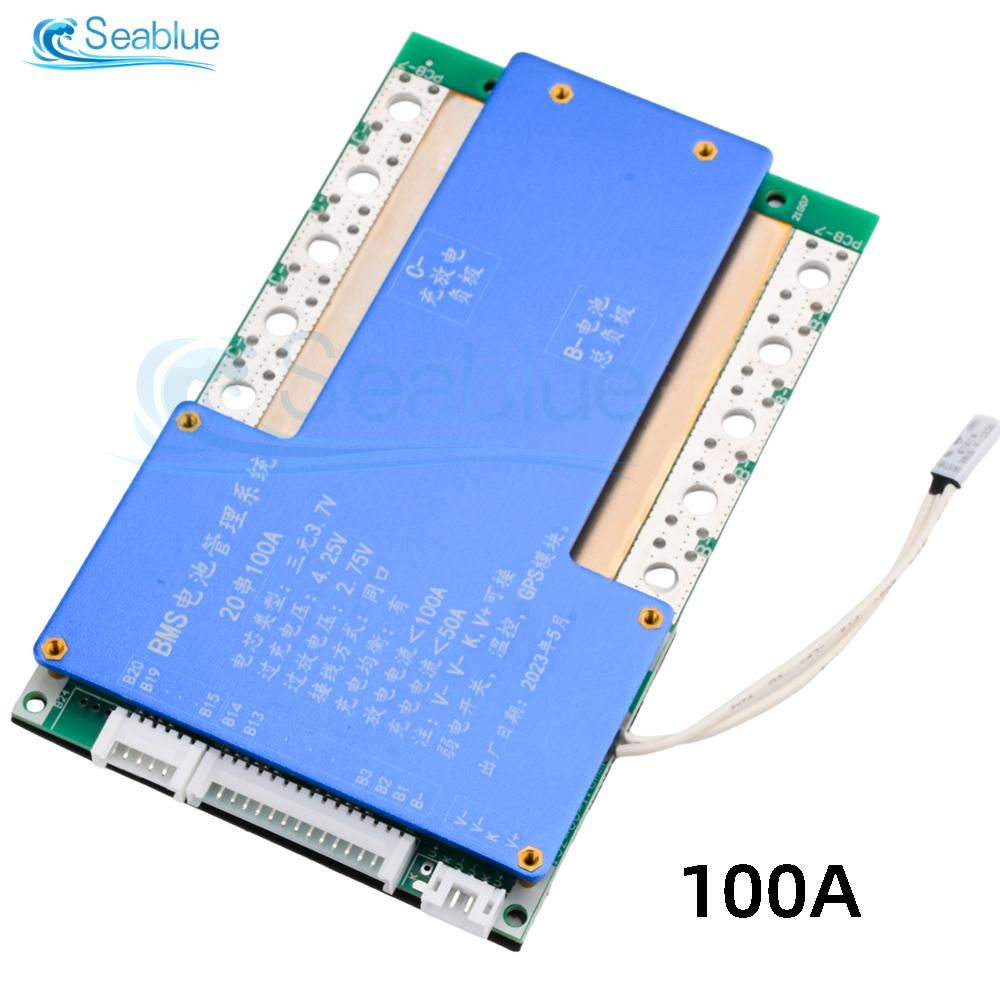 LiFePo4 Літієва Батарея Балансувальна Плата BMS 20S 100A 150A 200A 72V Балансир Плата Заряду Контроль Температури Для Електросамоката/Електровелосипеда
LiFePo4 Літієва Батарея Балансувальна Плата BMS 20S 100A 150A 200A 72V Балансир Плата Заряду Контроль Температури Для Електросамоката/Електровелосипеда