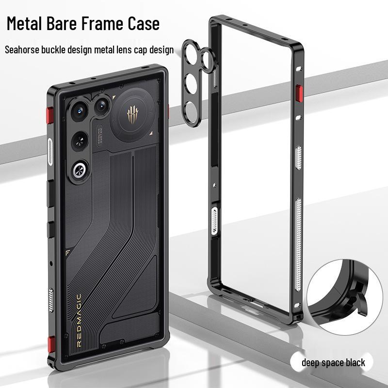 Red Magic 11 Air Exclusive Phone Case: Metal Frame, Seahorse Buckle, Heat Dissipation, Supercar Design Red Magic 11 Air
Red Magic 11 Air Exclusive Phone Case: Metal Frame, Seahorse Buckle, Heat Dissipation, Supercar Design Red Magic 11 Air