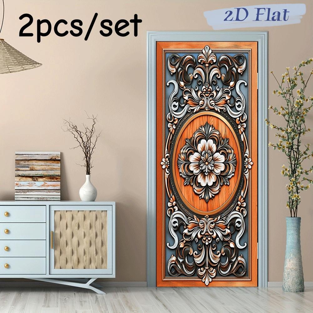 2pcs European retro carved door wall stickers, three-dimensional self-adhesive decorative stickers, living room entrance backgro (as the picture,38.5x200cmx2)
2pcs European retro carved door wall stickers, three-dimensional self-adhesive decorative stickers, living room entrance backgro (as the picture,38.5x200cmx2)