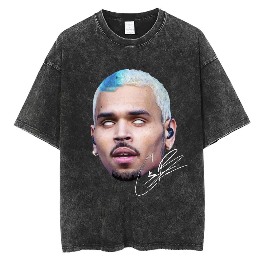Retro Washed Chris Brown Pop Music Album Cover Graphic T Shirt Breezy Bowl XX Tour TShirt Mens Hip Hop Fashion Tshirts S
Retro Washed Chris Brown Pop Music Album Cover Graphic T Shirt Breezy Bowl XX Tour TShirt Mens Hip Hop Fashion Tshirts S