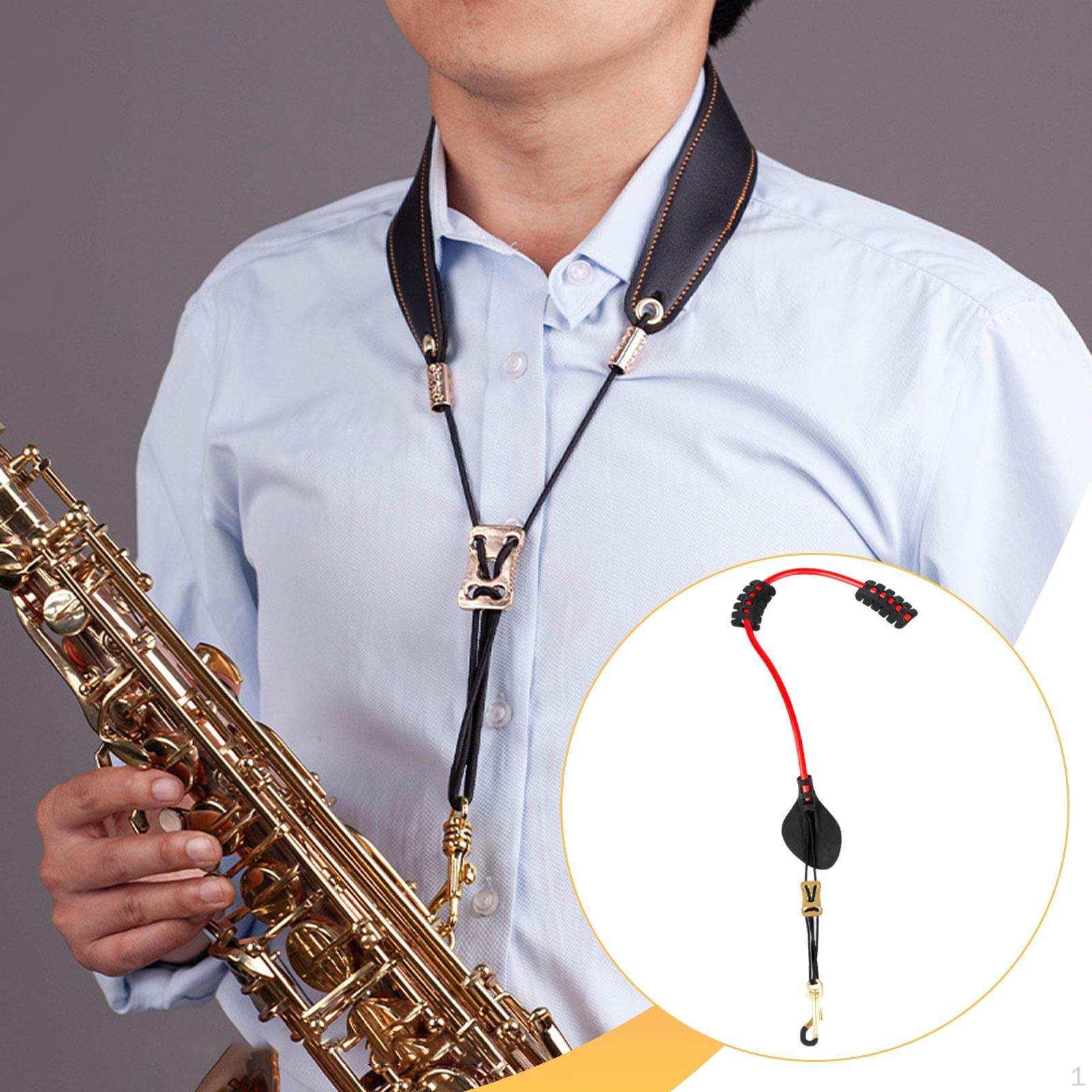 Adjustable Saxophone Strap with Non-Slip Backing Comfortable Shoulder Pad Cord And Metal Clasp червоний
Adjustable Saxophone Strap with Non-Slip Backing Comfortable Shoulder Pad Cord And Metal Clasp червоний