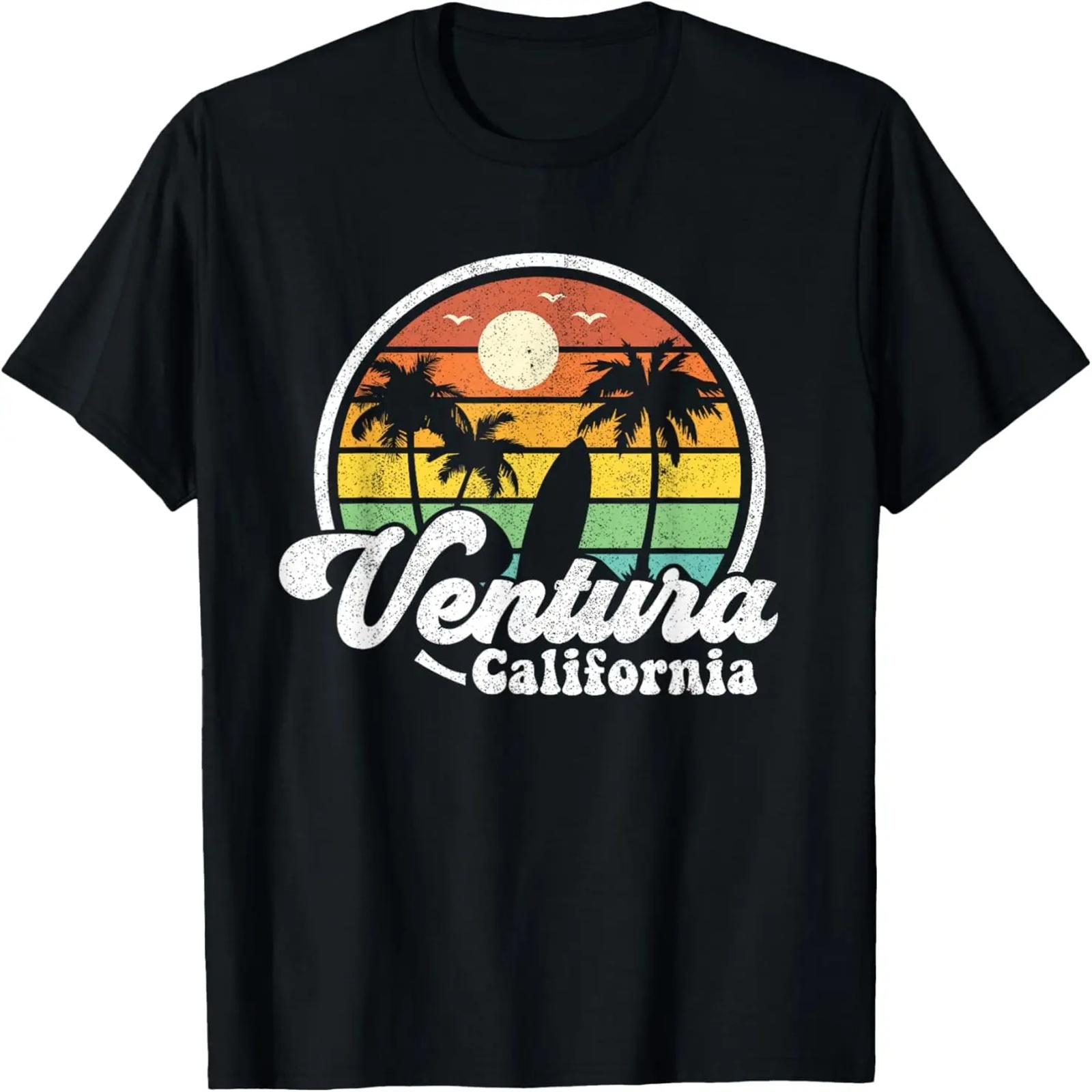 Vintage Ventura Beach California CA Surfing Retro Surf Gift T-Shirt XXXXXL чёрный
Vintage Ventura Beach California CA Surfing Retro Surf Gift T-Shirt XXXXXL чёрный