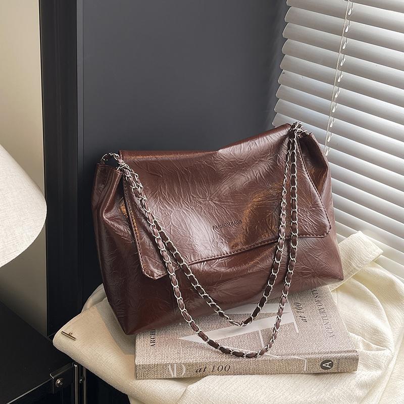 Retro Trendy Underarm Bag Large Capacity Tote Bag Women s 2026 New Season Loose Simple Chain Single Casual Shoulder Slant Bag
Retro Trendy Underarm Bag Large Capacity Tote Bag Women s 2026 New Season Loose Simple Chain Single Casual Shoulder Slant Bag