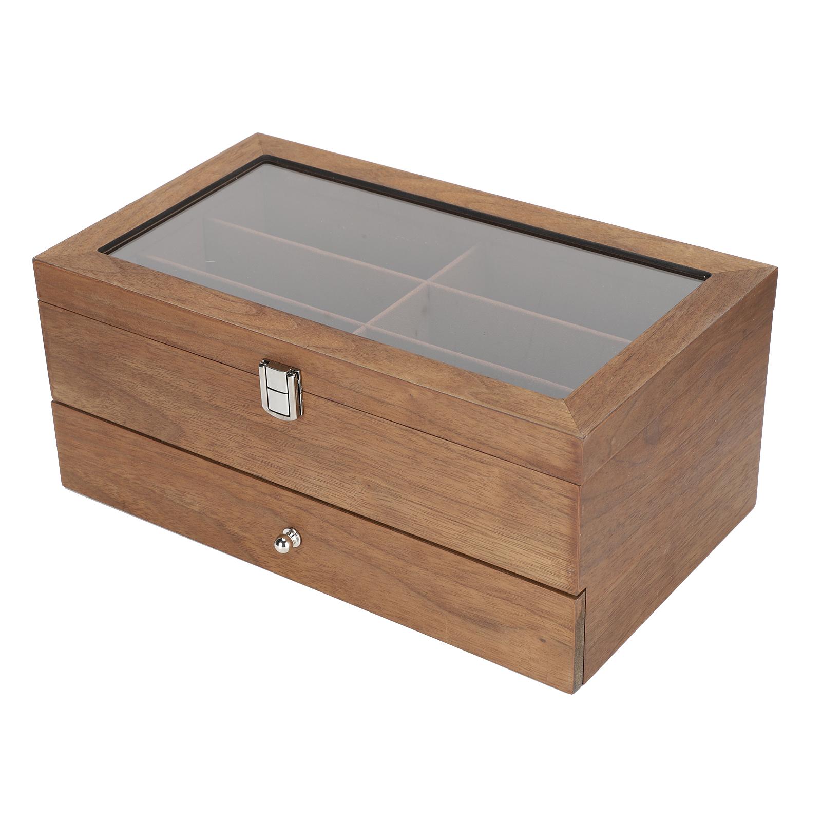 12 слотов коробка для очков деревянная двухслойная витрина для очков коробка органайзер украшение
12 слотов коробка для очков деревянная двухслойная витрина для очков коробка органайзер украшение