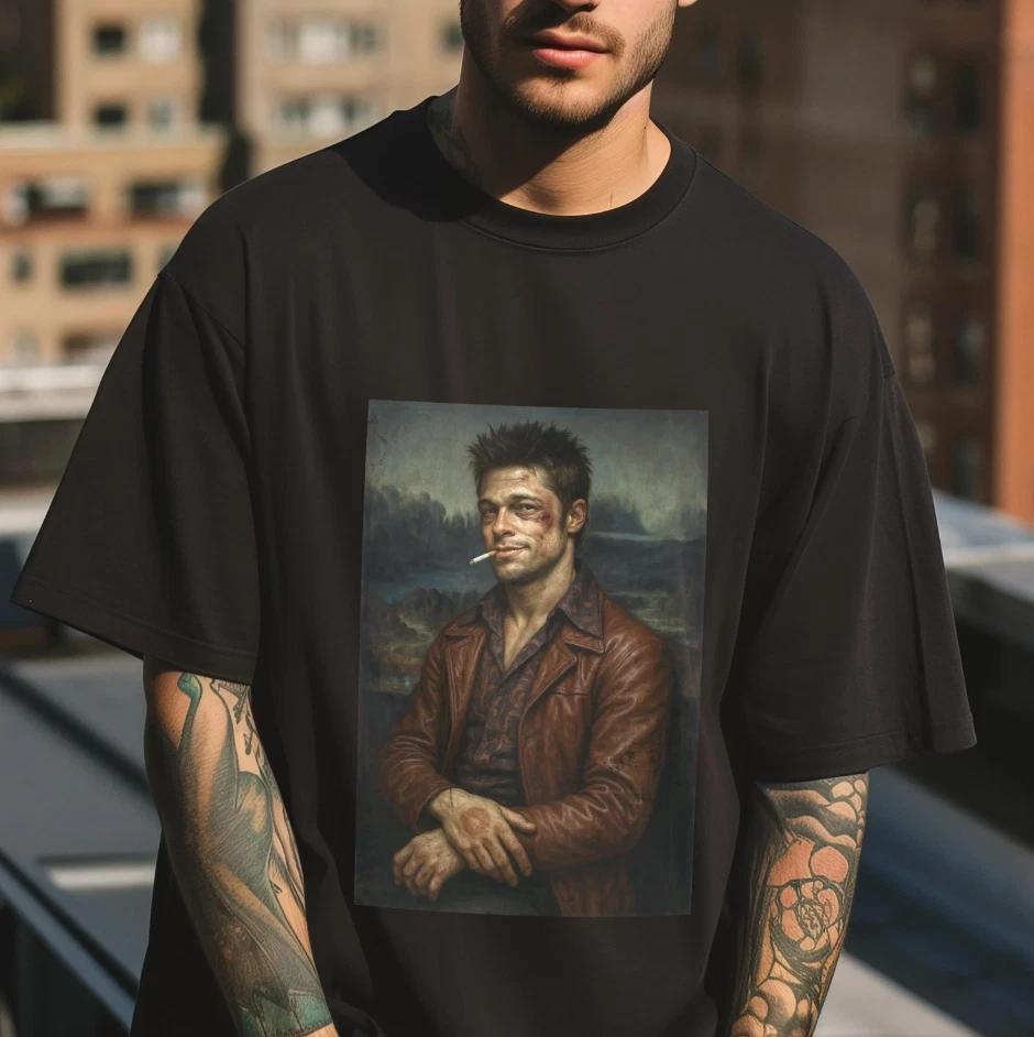 Fight Club T shirt Tyler Durden Mona Lisa Mashup Art Movie Tee S-4XL L
Fight Club T shirt Tyler Durden Mona Lisa Mashup Art Movie Tee S-4XL L