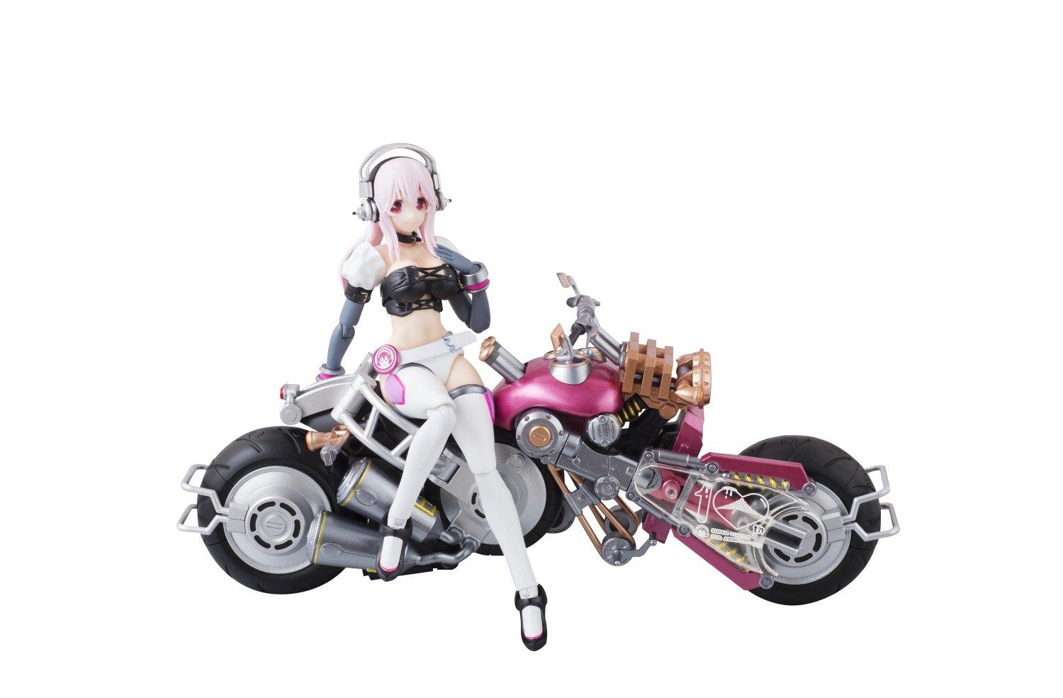 TAMASHII NATIONS Armor Girls Project Super Sonico с Super Bike Robo Anniversary, подвижная окрашенная фигурка размером 140 мм (10-я версия.) приблизительно. АБС и ПВХ
TAMASHII NATIONS Armor Girls Project Super Sonico с Super Bike Robo Anniversary, подвижная окрашенная фигурка размером 140 мм (10-я версия.) приблизительно. АБС и ПВХ