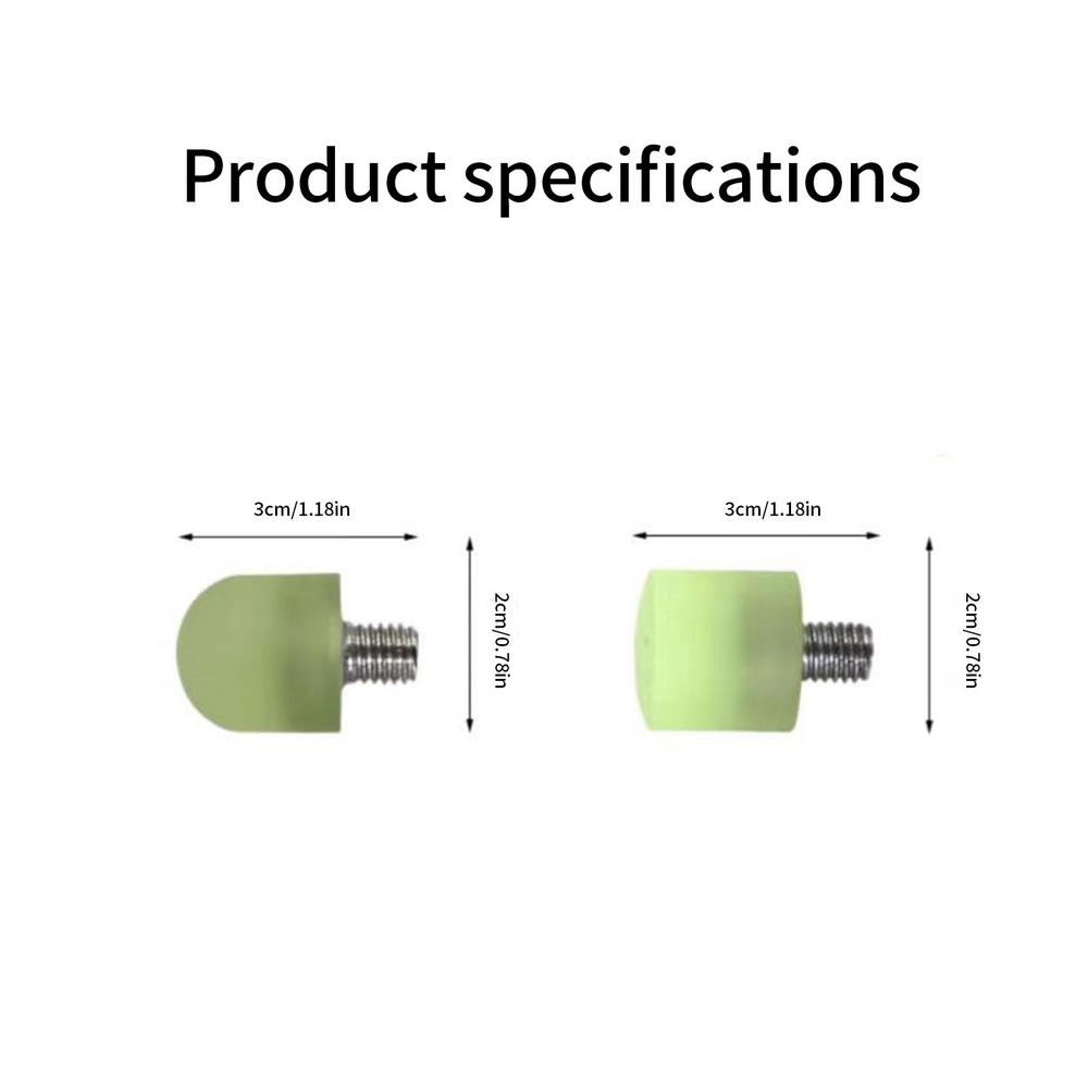 Защитные наконечники из полиуретана 2 шт., ударопрочные аксессуары для молотков, износостойкие наконечники для кузнечных молотков, инструмент для ремонта мягких вмятин для автомобилей зелёный
Защитные наконечники из полиуретана 2 шт., ударопрочные аксессуары для молотков, износостойкие наконечники для кузнечных молотков, инструмент для ремонта мягких вмятин для автомобилей зелёный